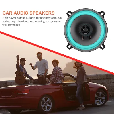 4/5/6.5 Inch Universal Car Speaker Sensitivity 92dB Car Audio Music Stereo Damp-proof Full Range Speaker Car Subwoofer Stereo