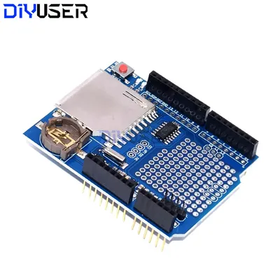 Datenlogger-Modul Logging Recorder Shield V1.0 für Arduino UNO SD-Karte Image