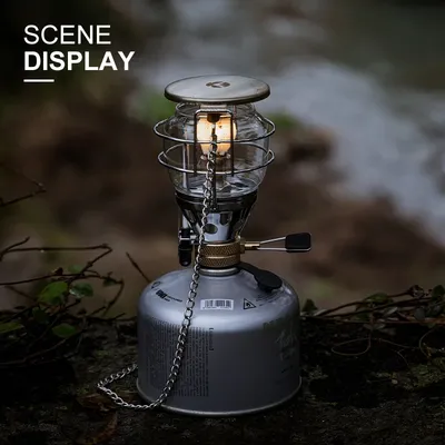 CAMPINGMOON T-4 Outdoor CampingLight Medium Portable Small Lantern Campsite Gas Light Outdoor Lighting Tent Light
