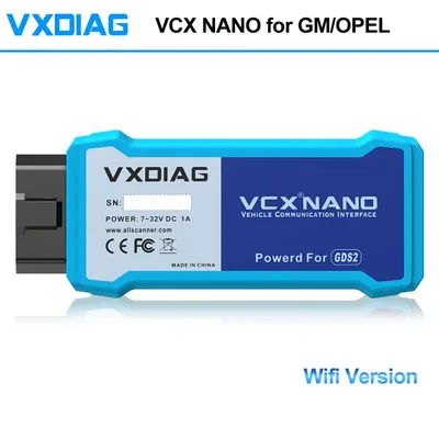WiFi Version VXDIAG VCX NANO for GM / OPEL OBD2 Auto Diagnostic Tool