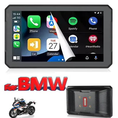 Android Auto for BMW Motorcycle Carplay M1000 XR R1200GS R1250GS S1000XR S1000RR R1300GS K1600 Wireless Navigation 7 Inch