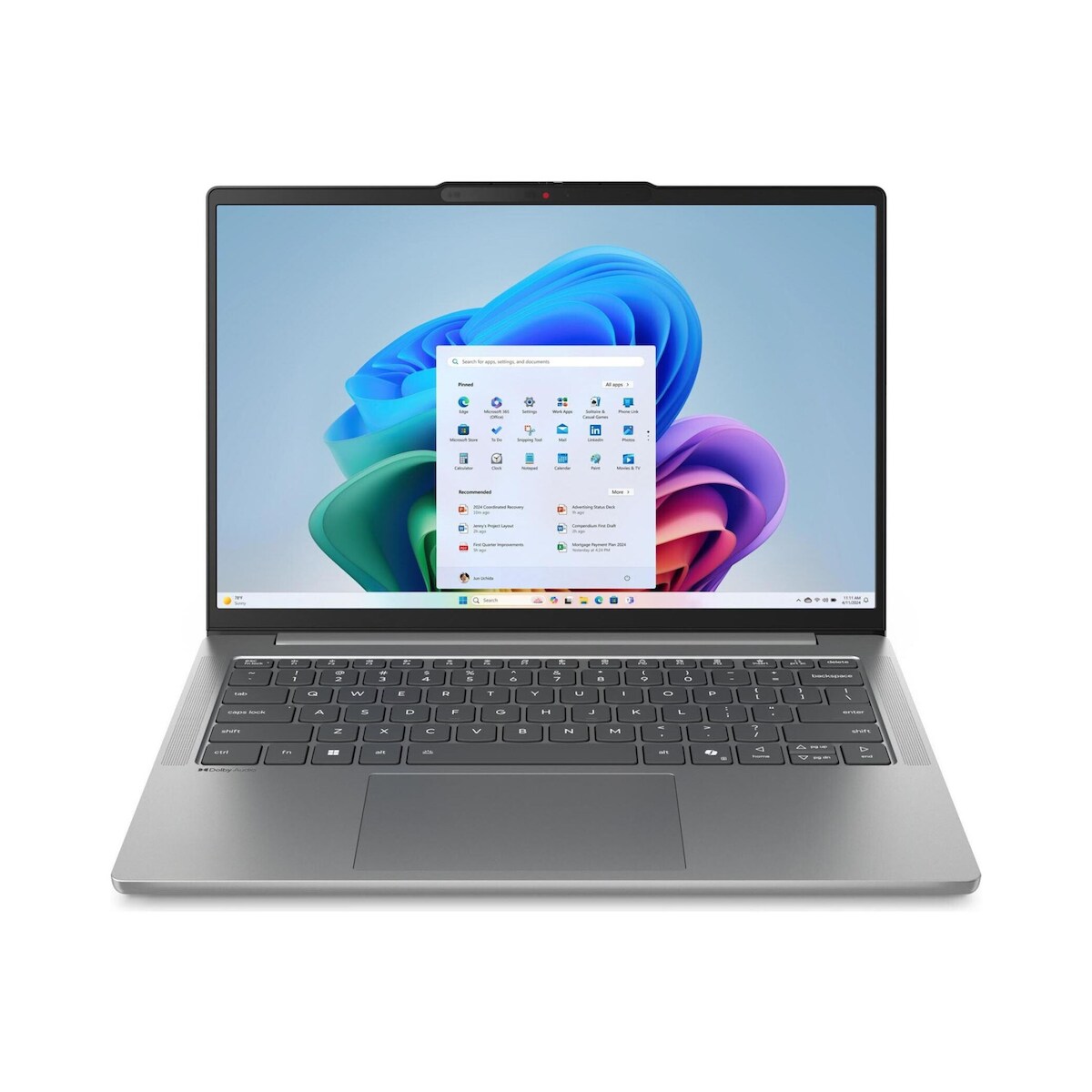 Lenovo IdeaPad Slim 5 (Luna Grey, 14" WUXGA, AMD Ryzen™ 5 8645HS, 32 GB RAM, 8 TB SSD) mit Windows 11 Pro Image