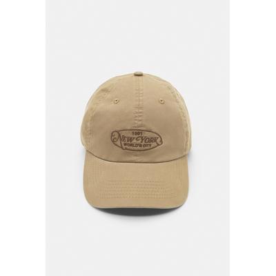Embroidered New York Cap