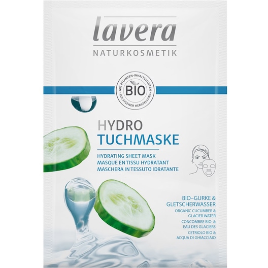 Lavera Gesichtspflege-Faces MaskenBio-Gurke & GletscherwasserHydro Tuchmaske 21 ml (237,62 € / 1 l)