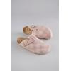 Clog ANISTON SHOES, Damen, Gr. 41, weiß (rosa, sanftes weiß), Filz, meliert, klassisch, Schuhe, Clog, Hausschuh, Homeslipper, verstellbare Schnalle - NEUE KOLLEKTION