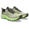 Trailrunningschuh ASICS "TRABUCO TERRA 3", Gr. 49, bunt (khaki, lime), Textil, sportlich, Schuhe