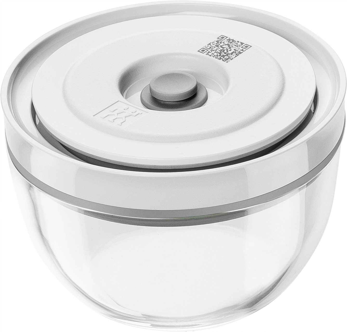 Aufbewahrungsschüssel ZWILLING "Fresh & Save BOWLS", transparent, H:8,1cm, Lebensmittelaufbewahrungsbehälter, Vakuumschüssel S / 12 cm, Glas Image