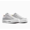 Sneaker CONVERSE "CHUCK TAYLOR ALL STAR LIFT PLATFORM", Gr. 41, grau area, weiß, schwarz, Textil, sportlich, Schuhe