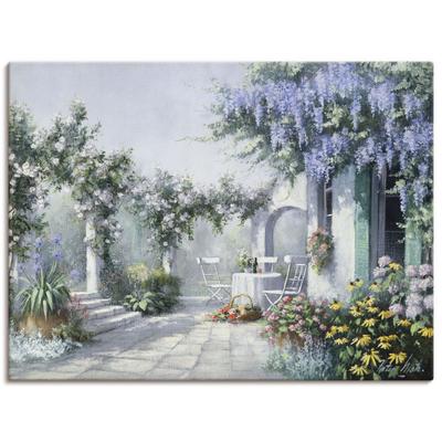 Leinwandbild ARTLAND "Natürliche Magie", weiß (farbe bild(er): weiß), B:40cm H:30cm T:1,8cm, Canvas, Leinwand, Bilder, auf Keilrahmen gespannt Image