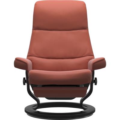 Relaxsessel STRESSLESS "View", henna batick, B:91cm H:109cm T:82cm, Leder BATICK: BATICK ist ein leicht korrigiertes, durchgefärbtes und genarbtes Möbelleder, bei dem die meisten Unebenheiten und Spuren in der Regel entfernt wurden., Leder PALOMA:... Image