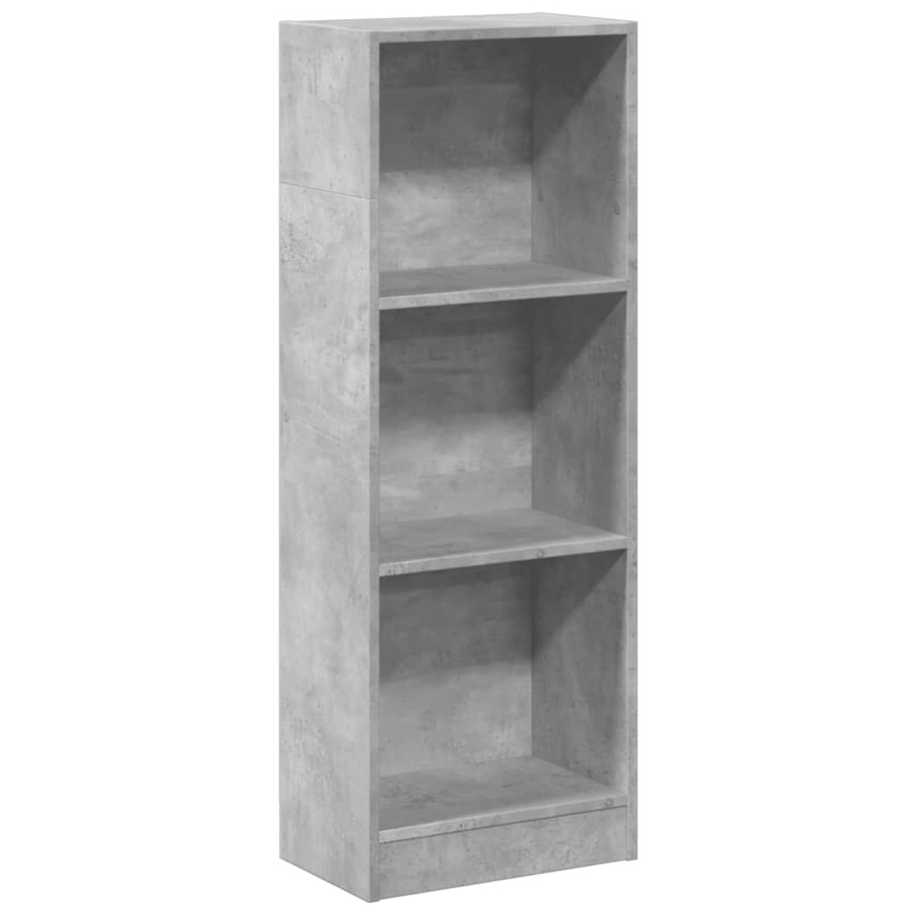 vidaXL Bücherregal Betongrau 40x24x109 cm Holzwerkstoff Image