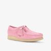 Clarks Originals Wallabee Damen Wildleder Schuhe In Pink