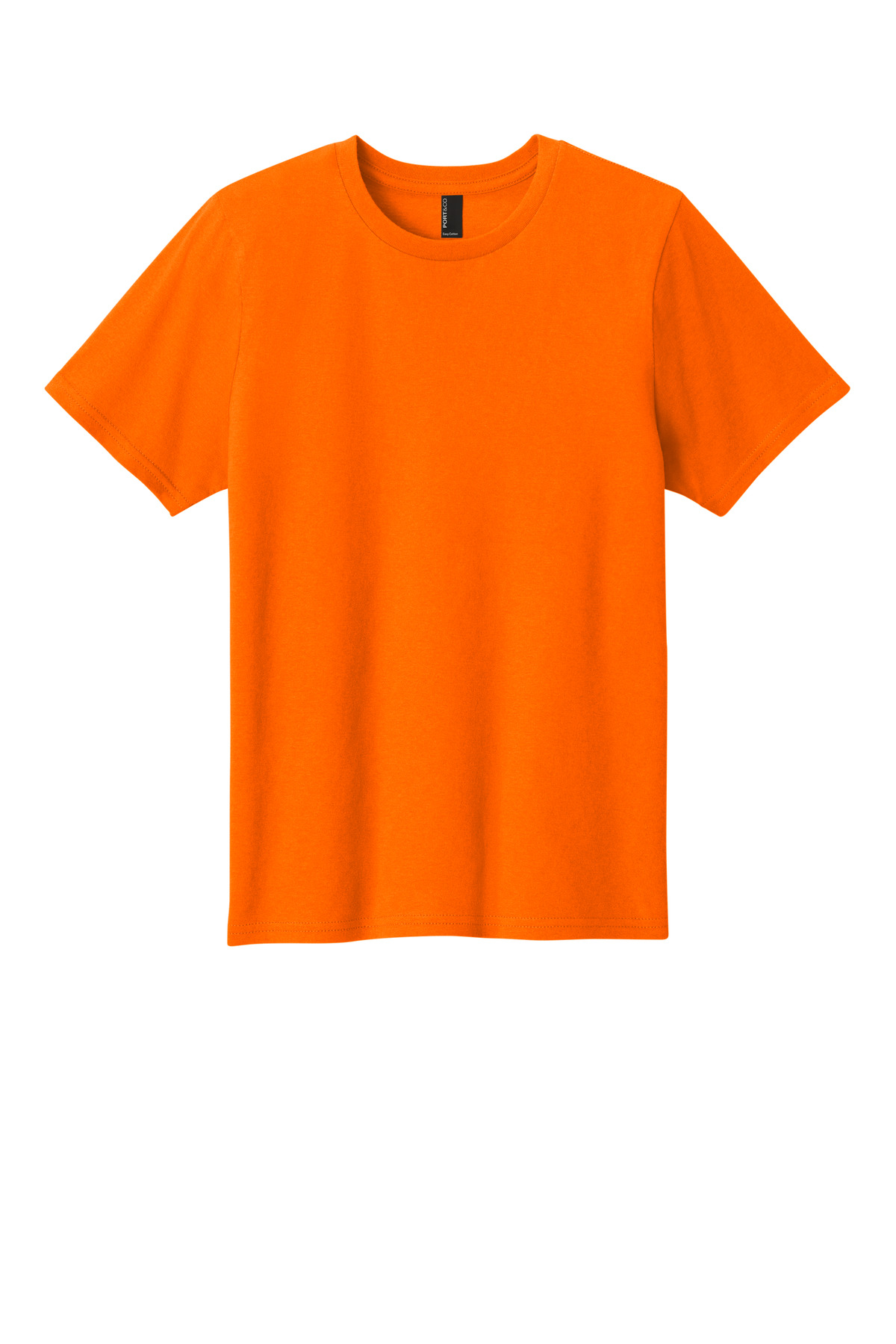 Port & Company PC43Y Co Youth Easy Cotton Top in S. Orange size Large