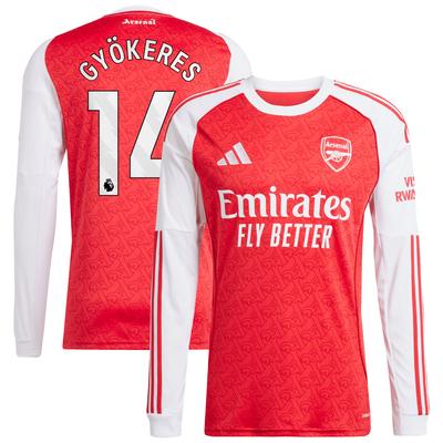 FC Arsenal 2025-26 adidas Heimtrikot - Langarm mit Aufdruck Gyökeres 14 Image