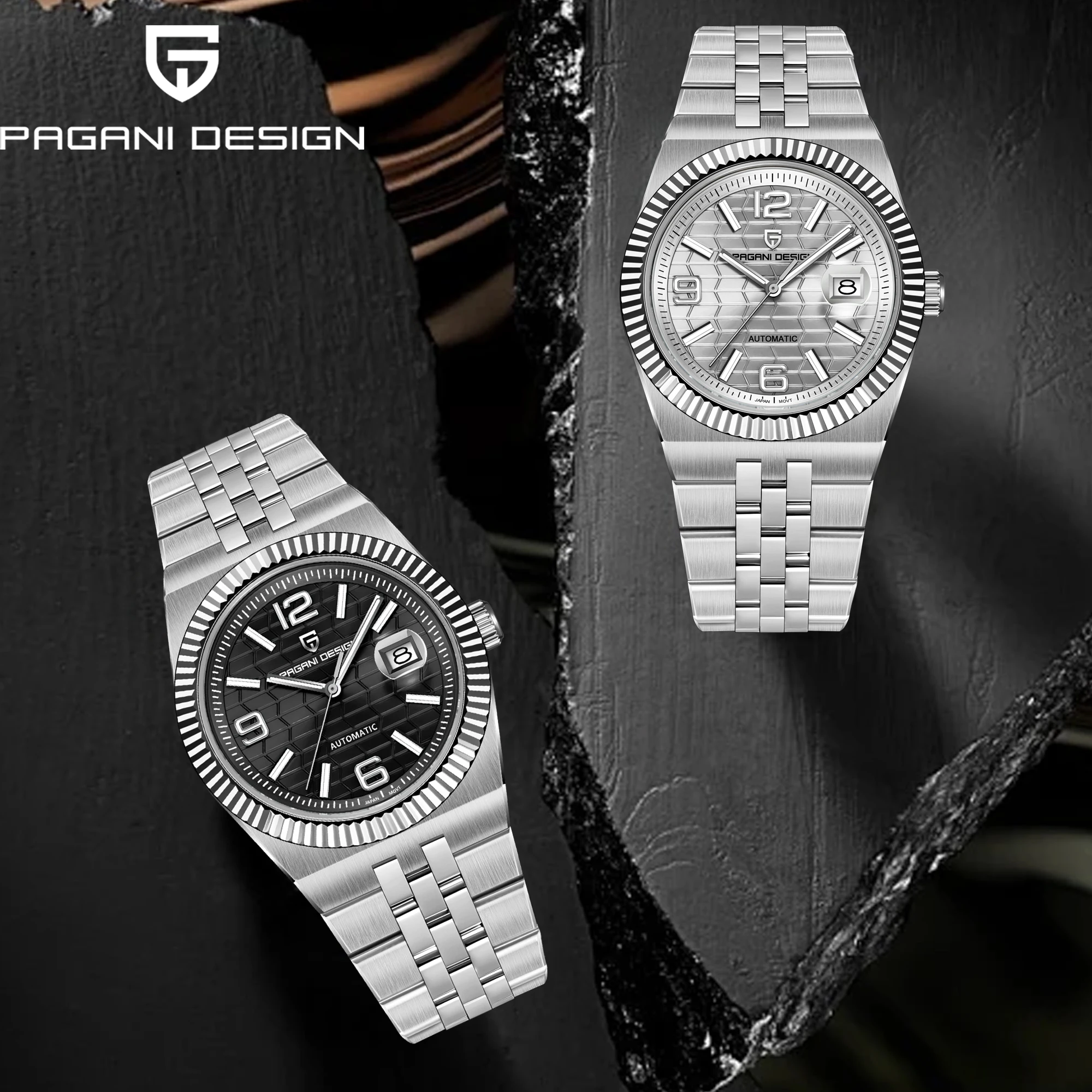 Herrenuhr PAGANI DESIGN Top-Marke 2025, neue mechanische Uhren, automatische Uhren für Herren, Luxus-Sportuhr, Herrengeschenke, Saphir Image