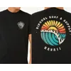 25 Sommer neue Surf Sunset T Rip Curl Herren übergroße Y2k Baumwolle atmungsaktiv hochwertige Herren Top T-Shirts Grafik T-Shirts