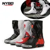 Männer Motorrad Reitstiefel Professionelle Autobahn Racing Sport Motorrad Schuhe Titan Legierung Motocross Stiefel Botas Hombre