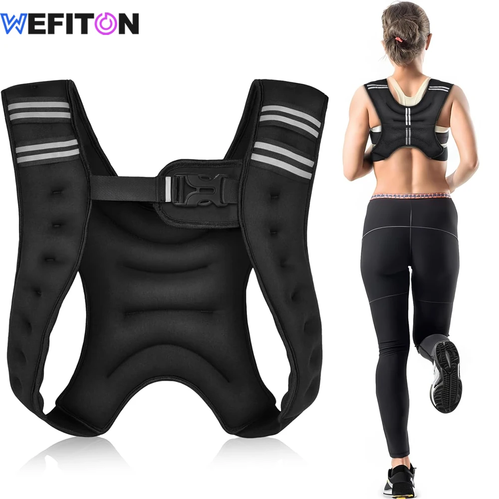 1 Stück Gewichtsweste für das Training, Krafttraining-Gewichtsweste für Männer und Frauen, Trainingsgeräte für das Training – 3 kg/6,6 lbs, 5 kg/11 lbs