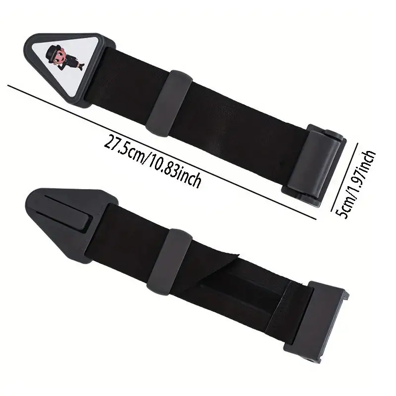 1/2Pcs Auto Kind Sitz Gürtel Retainer Einstellung Und Fixierung Anti-schlaganfall Gürtel Kinder Schulter Schutz Schnalle sicherheitsgurt Teller Image