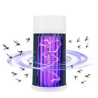 Camping Anti Fliegenfalle Bug Zapper führte stumme elektronische Insekten vernichter wiederauf ladbare Indoor Anti Mücken schutz Killer tragbar