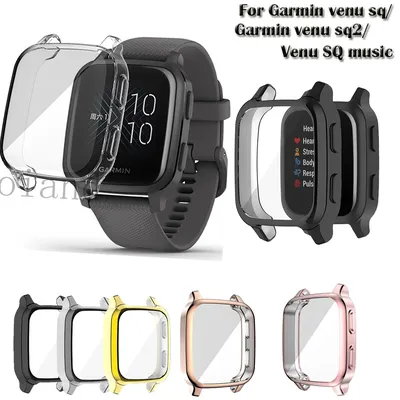 Volle Schutzhülle Abdeckung Shell Für Garmin Venu SQ /venu sq2/venu sq musik Smart Screen schutz Zubehör überzug weiche TPU Image