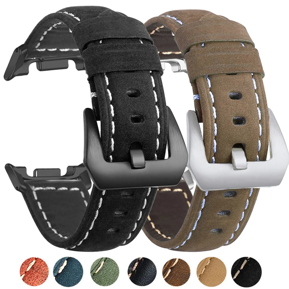 Armband für Samsung Galaxy Watch8 Classic 44 mm 40 mm Lederarmband Ersatzarmband Watch Ultra 2025/7 Ultra Zubehör Image