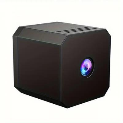 Compact 1080p Hd Full-colour Night Vision Mini Camera Magnetic Installation For Easy Remote Monitoring Via Mobile Phone - Suitable For Home Office And Car Security