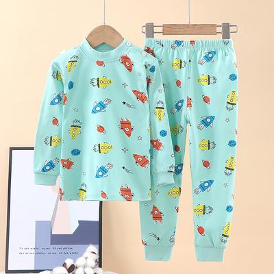 Kids Boys' 2 Pieces Sweatshirt Sweatpants Set Long Sleeve children's crocodile underwear glasses children's square underwear big boy underwear rocket Animal Cartoon Summer Spring Daily Home 7-13