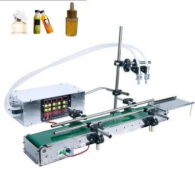 Liquid Filling Machine Stainless Steel Pneumatic Quantitative Juice Filling Machine Beverage Packaging Filling Machine