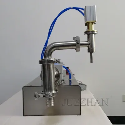 Single Head Water Juice Beverage Filler Liquid Filling Machine Single Head Piston Filling Machines