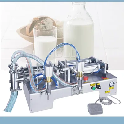 Semi Automatic Liquid Filling Machine Manually Operated Juice Perfume Packaging Machine