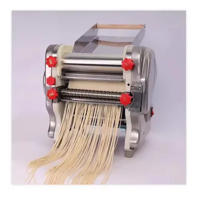 Electric Noodles Machine Stainless Steel Desktop Spaghetti Dough Press Sheeter Roller Kneading Pasta Maker machine