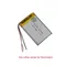 3.7V 1000mAh 3.7Wh 3 Wires Thermistor Polymer LiPo Li Lithium Battery 523450 For Camera E-Book PDA MID ipod Bluetooth Device DVD