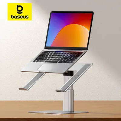 Baseus Laptop Stand Adjustable Non-slip Desktop Laptop Holder Aluminum Alloy Notebook Stand For Macbook Air Pro Tablet Holder