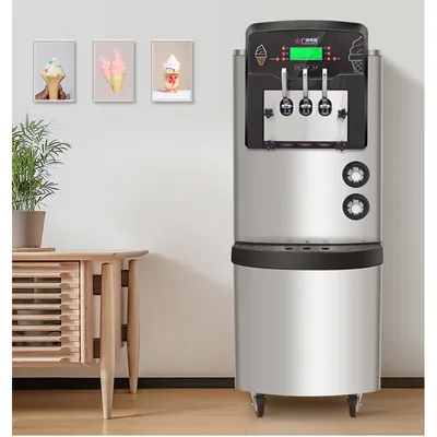 High Quality Soft Serve Ice Cream Making Machine Sundae Ice Cream Vending Machine Electric Yogurt Maker