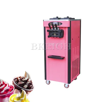 Commercial Soft Ice Cream Machine Desktop Sanwei Stainless Steel Frozen Yogurt Machine