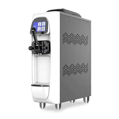 Stainless Steel Commercial Soft ice Cream Machine Automatic Ice Cream Machine Intelligent Soft Ice Cream