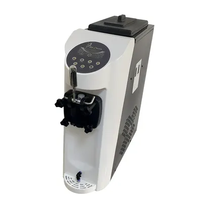Ice Cream Machine Commercial Soft Ice Cream Machine Single Head Automatic Ice Cream Maker Small Cone Machine