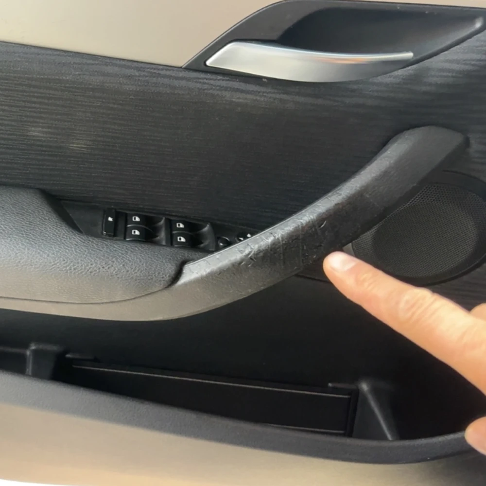 Per BMW X1 E84 51412991775 Auto Porta Interna Pannello maniglia Sinistra Destra Copertura Porta Interna Bracciolo Tirare Trim Copertura Beige Nero