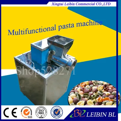 Factory Production Spaghetti Pasta Machine Screw Extruder Automatic Macaroni Machine Production Line