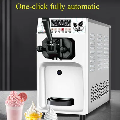 Desktop Single-Head Mini Different Shapes Italy Spaghetti Noodle Ice Cream Maker 1100W Gelato Soft Pasta Mixing Maker Equipment