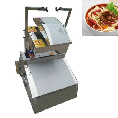 Electric Stainless Steel Thickness Width Adjustable Spaghetti Machine Daoxiao Noodles Cutting Robot