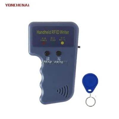 Handheld Copy 125KHz T5577 RFID Smart Duplicator Copier Writer Programmer Reader Free One Rewritable Cards