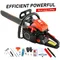 9800W High-Power Chainsaw Household Chain Saw 2-stroke Petrol Saw Handheld Powerful Felling Saw Tree Chainsaw