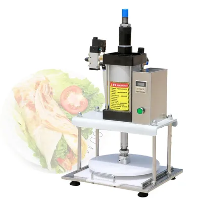 Pasta Squash Press Maker Machine Pneumatic Cake Tongs Flattening Dough Corn Thin Skin Circle Tortillas Flatten
