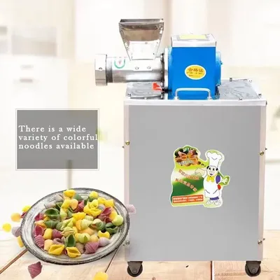 Electric Fresh Pasta Machine, Italian Pasta Making Machine, Multifunctional Noodle Scallop Machine
