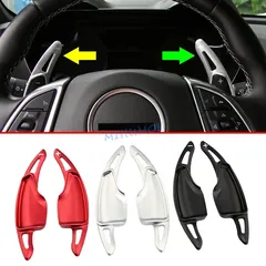 For 2016-2023 Chevrolet Camaro Aluminum Car Steering Wheel Gear Shift Paddle Shifter Extension Interior Accessories