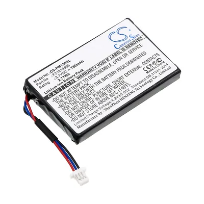Li-ion PDA, Pocket PC Battery for Palm, 3.7V, 750mAh, Compatible Models: M130, M135