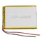 3.7V 2500mAh 9.25Wh Rechargeable Li Lipo Battery 406080 For GPS PDA PSP Power Bank Bluetooth Speaker Headphones Tablet PC