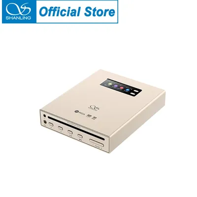 SHANLING EC MINI Gold CD Player HIFI quality Bluetooth DAC/AMP Hi-Res Audio duaESS ES9219 Ricore RT6863 3.5/4.4mm/RCA